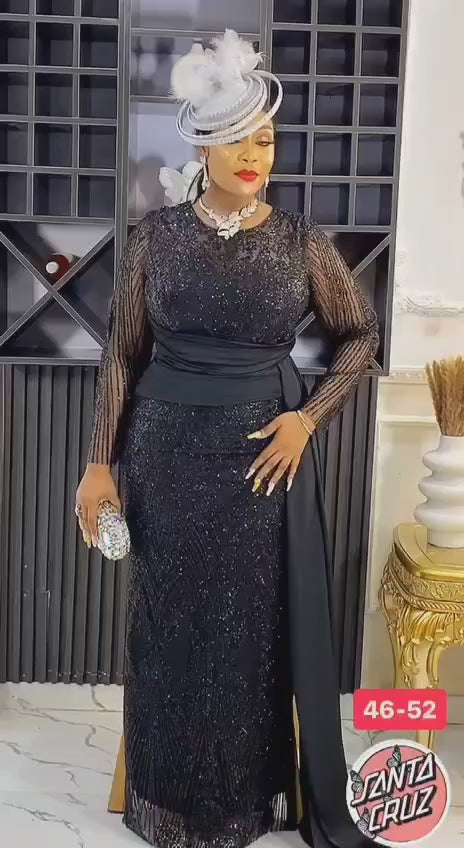 Sophia Elegant Dress (sugar Material)